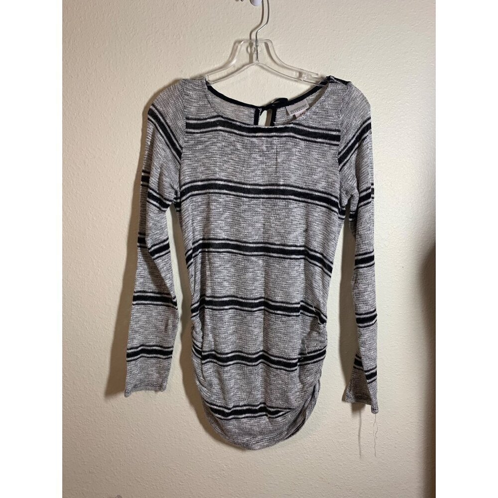 Motherhood Maternity Long Sleeve Knit Top Womens Size Medium Casual Office AE2